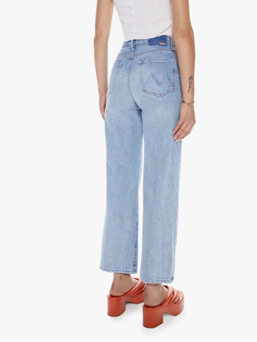 MOTHER Rambler Ankle Jeans - Picture 3 of 9